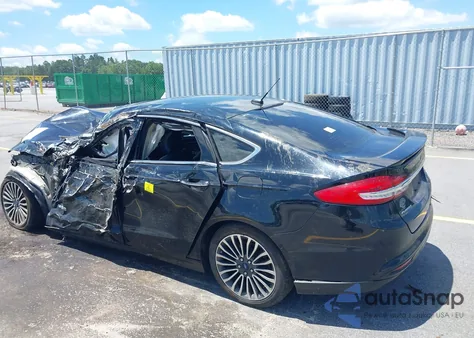2018 Ford Fusion Hybrid Titanium from USA, damaged, VIN 3FA6P0RU8JR101306